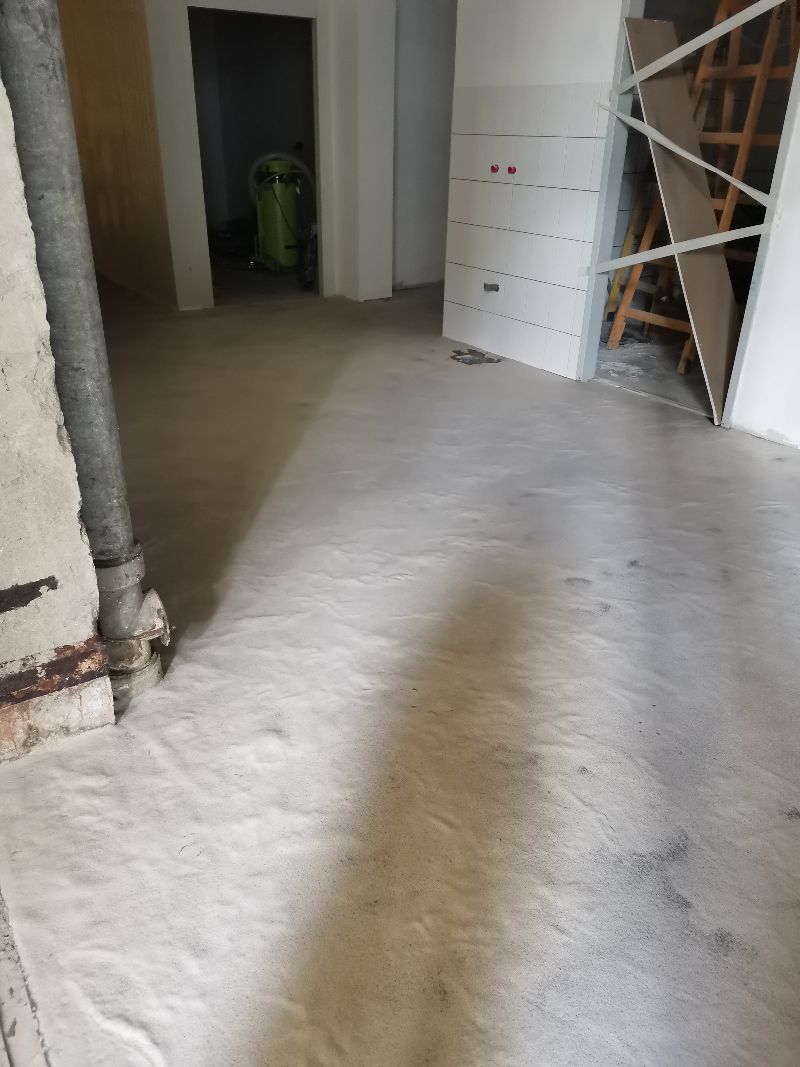 Alapozott + homok szórt felület 2